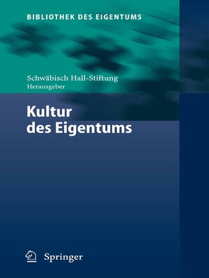 cover image of Kultur des Eigentums